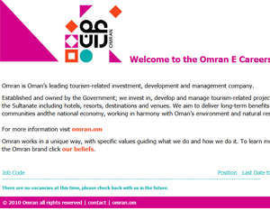 e-Recruitment Oman E Careers
