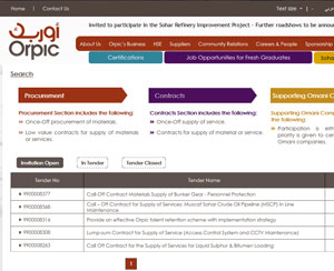 e-Procurement Orpic